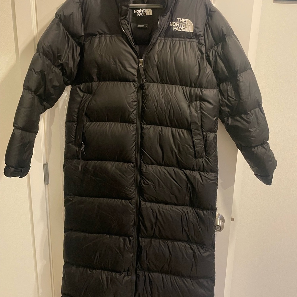 The North Face Women's Long Black Puffer Jacket